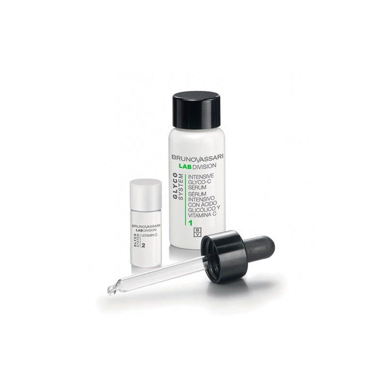 Glyco Systems Set Bruno Vassari: Glyco System, Vitamin C, Illuminating, Lotion-Serum, For Face, 30 ml + Glyco System, Niacinamide, Hydra-Nourishing, Day, Cream, For Face, SPF 25, 30 ml