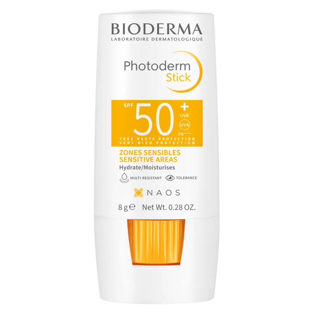 Bioderma Photoderm Stick Spf50 Sunscreen Stick For Sensitive Areas 8g