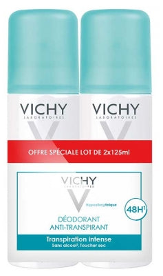 Vichy Antiperspirant Spray Set 2 X 125 ml
