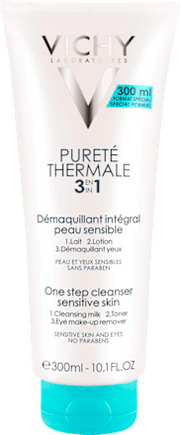 Vichy Purete Thermale 3 In 1 Makeup Remover For Face And Eyes - 300 ml